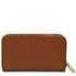Gaia - Double zip around leather wallet